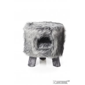 Huebii Fluffy Large Grey